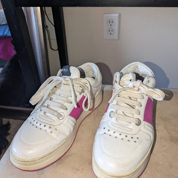 Hawaiian Jimmy Choo pink and white - Picture 7 of 9